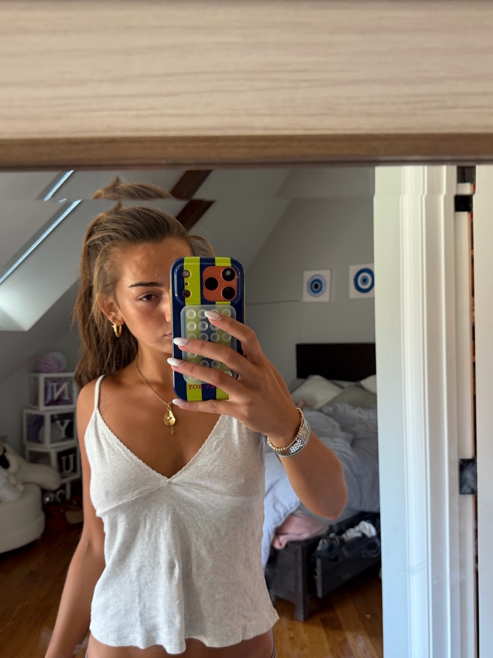 Brandy Melville Light Gray Tank Top